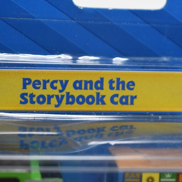 Percy and the Storybook Car Sodor Library Thomas & Friends Wooden Railway New - Picture 5 of 12